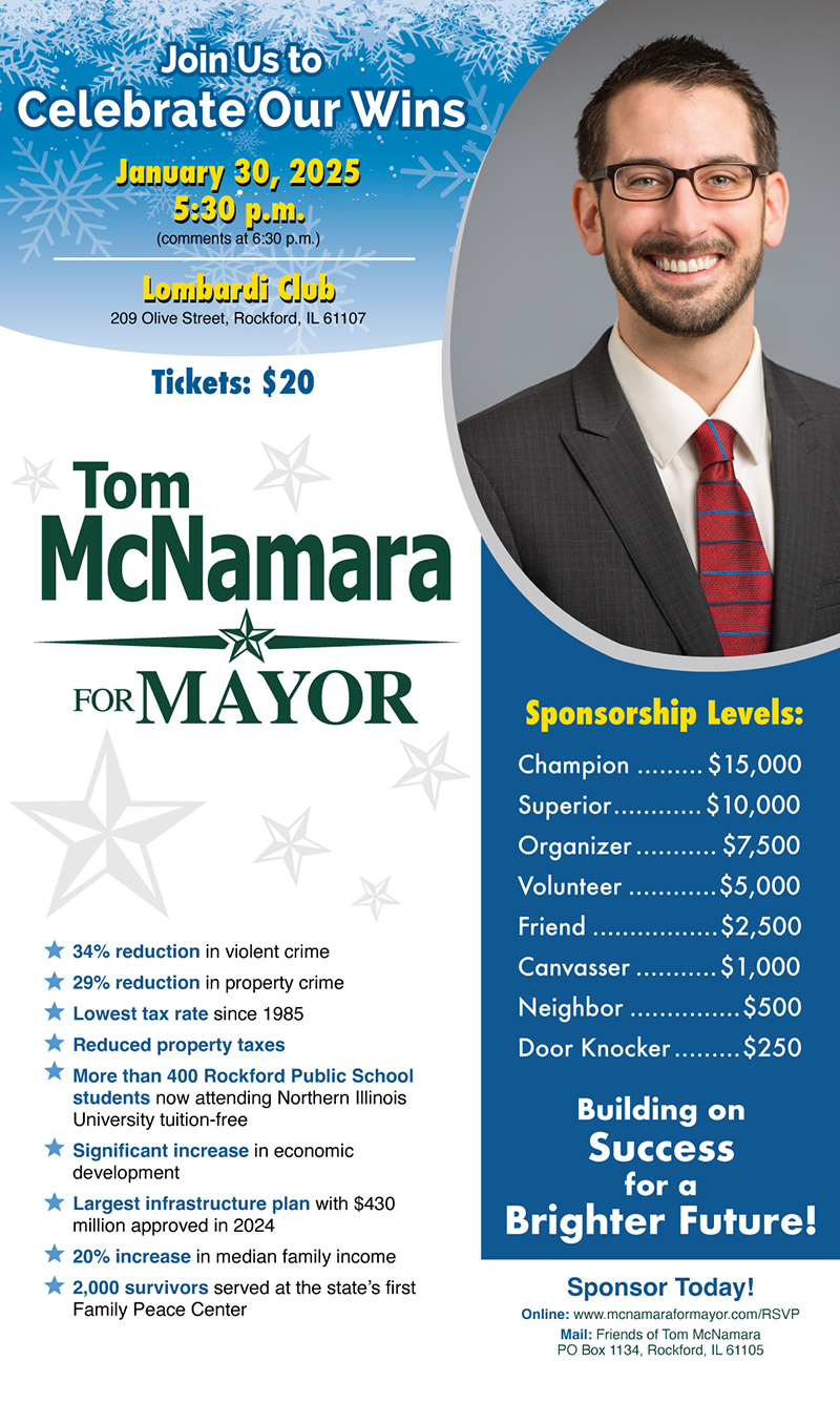 McNamara Jan Fundraiser